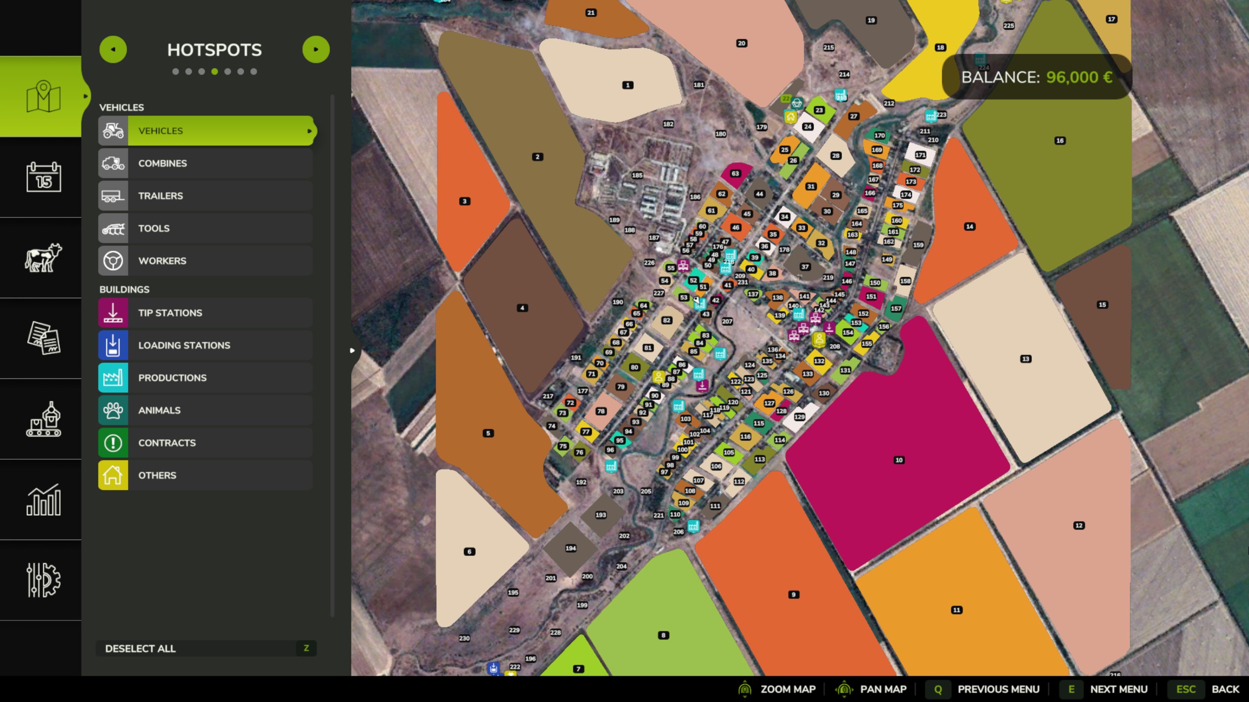Карта деревня Вячеславка FS2025